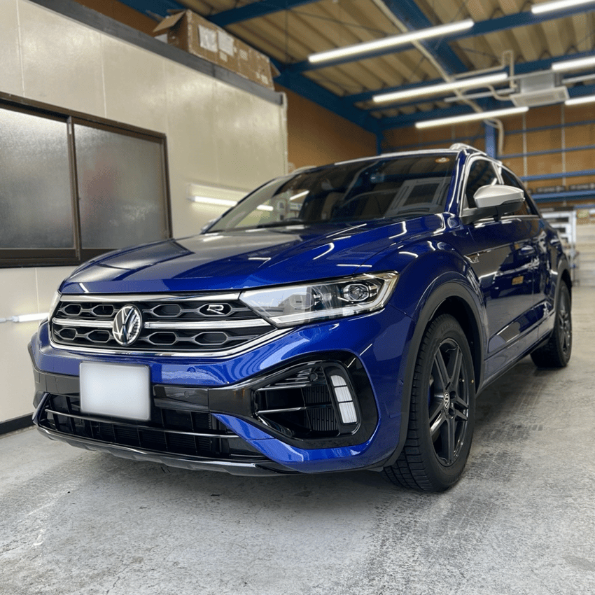 Volkswagen・T-ROC R　プロテクションフィルム施工　新潟　XPEL ULTIMATE FUSION