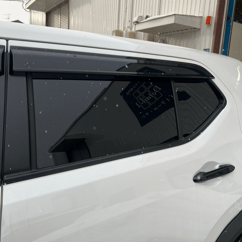 ホンダ・WR-V　カーフィルム施工　新潟　スモークフィルム　リアドア　施工後