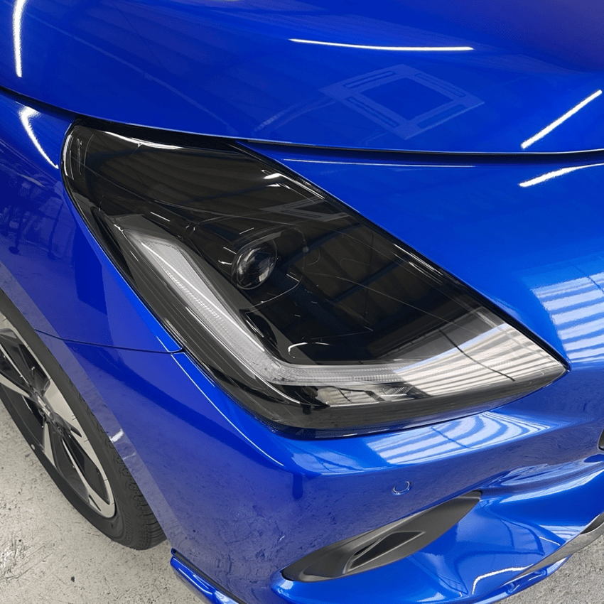 スズキ　スイフト　ヘッドライトプロテクション　スモークタイプ　運転席側