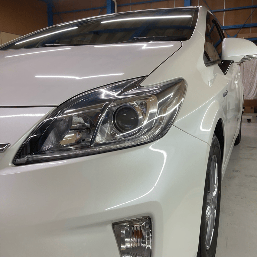 トヨタ　プリウス　30系　ヘッドライトリペア　施工例　施工後③