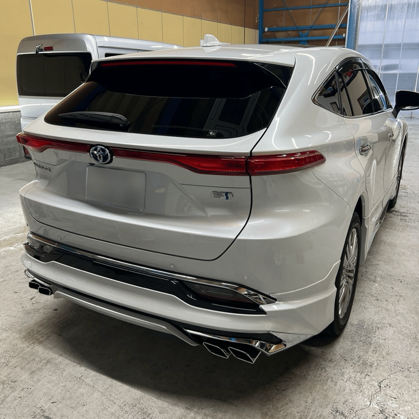 トヨタ　ハリアー　80系　カーフィルム施工　WINCOS Premium series　HCD-03G　リアガラス施工後