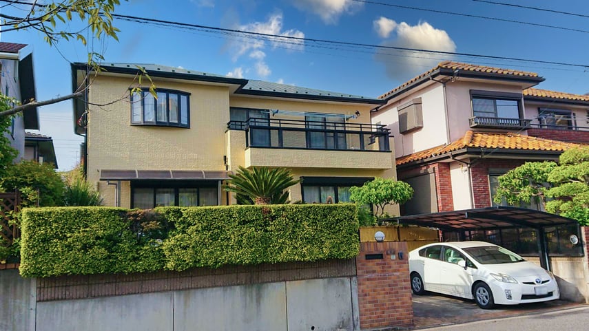 千葉市中央区青葉台の外壁塗装　塗装後