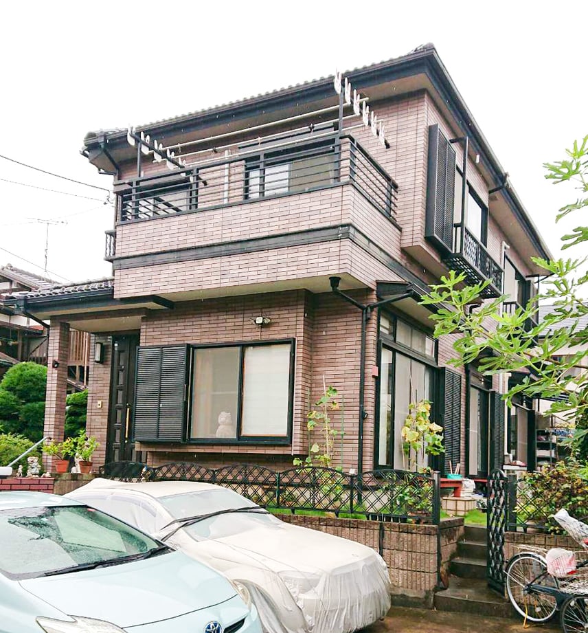 千葉市花見川区花園町の外壁塗装工事後の画像