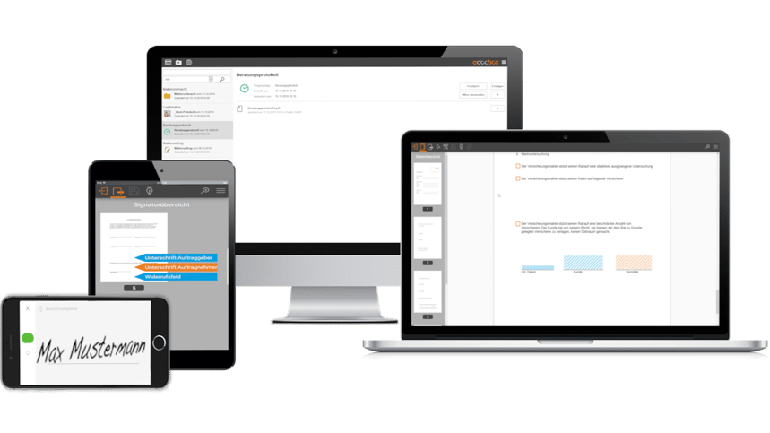 Smartphone, Handy, Tablet, Laptop, Monitor; conSign