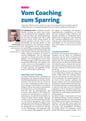 Vom Coaching zum Sparring