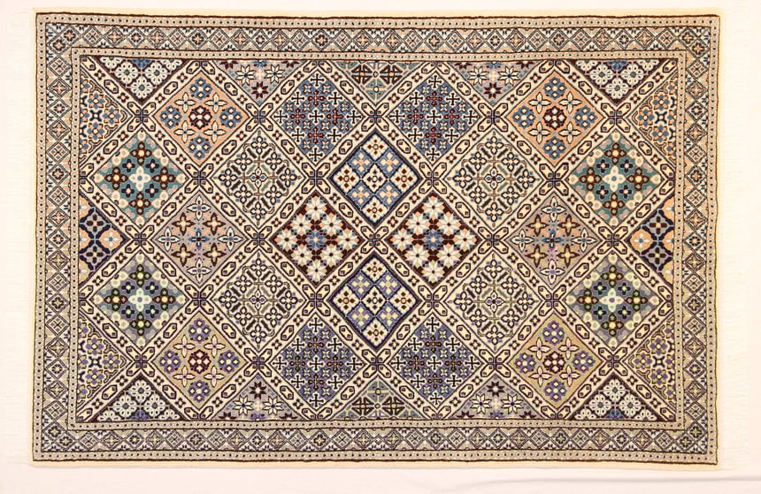 　　　　　　　　　　　　　　　　　　　　　　　　　　ナイン産 ウール 152cm×102cm