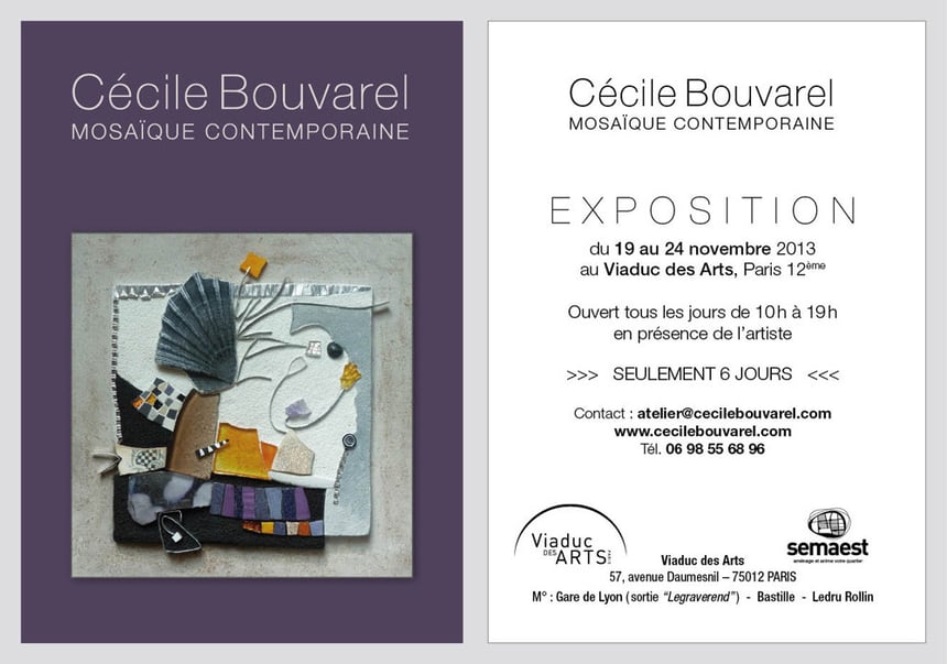 Carton d'invitation Viaduc