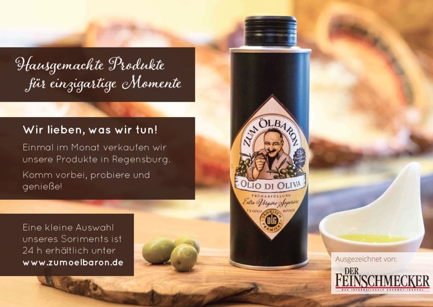 Olivenöl in Regensburg