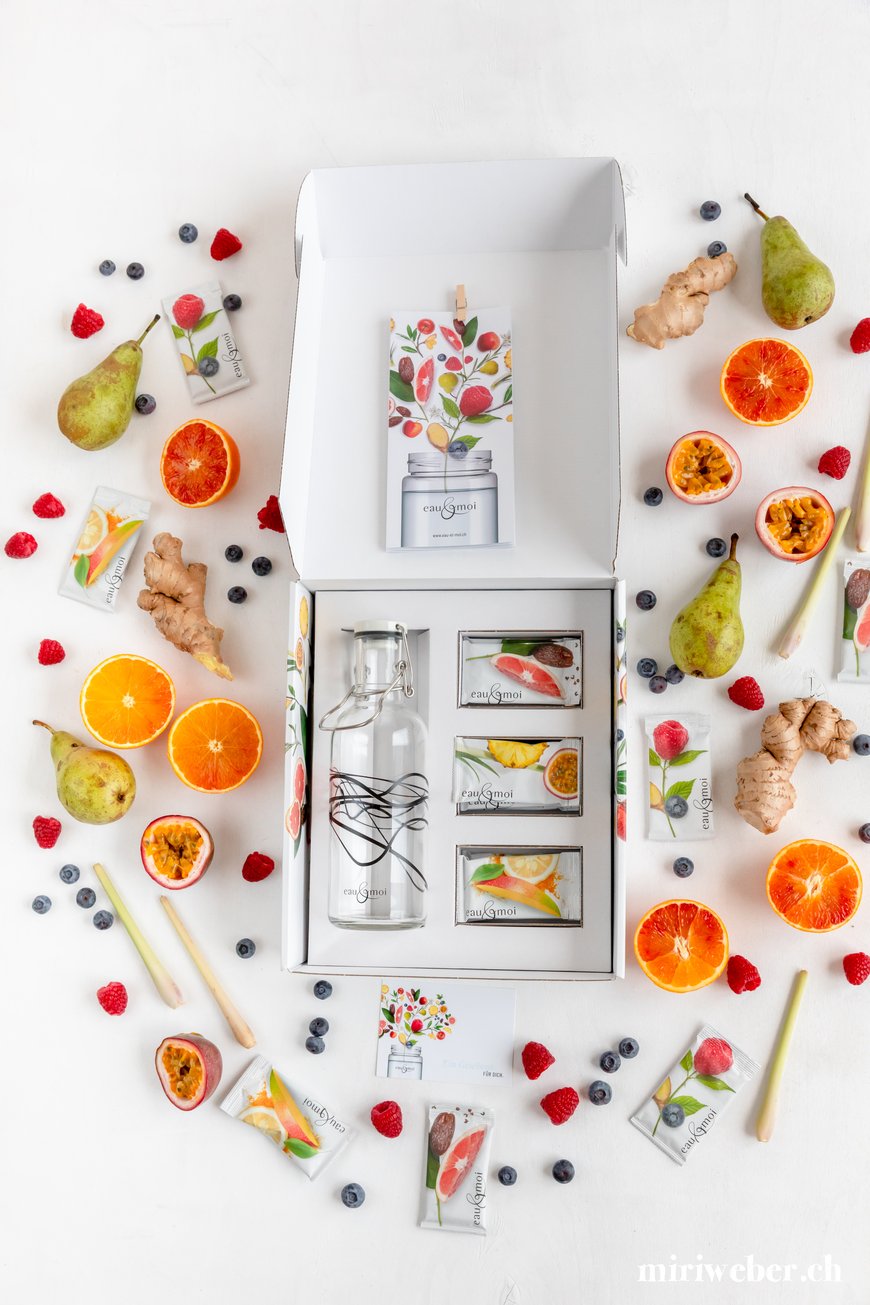 eau & moi, Wasser trinken, Content Creator, Food Fotografie, Fotograf, Flims, Laax, Schweiz, Content Creation, Food Blog