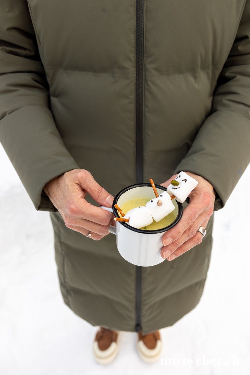 Dry January, ohne Alkohol, alkoholfrei, Rezept, Winterapero, Apero, Winterapéro, Apéro, Foodblog Schweiz, Familienblog Schweiz, Marshmallow Schneemann