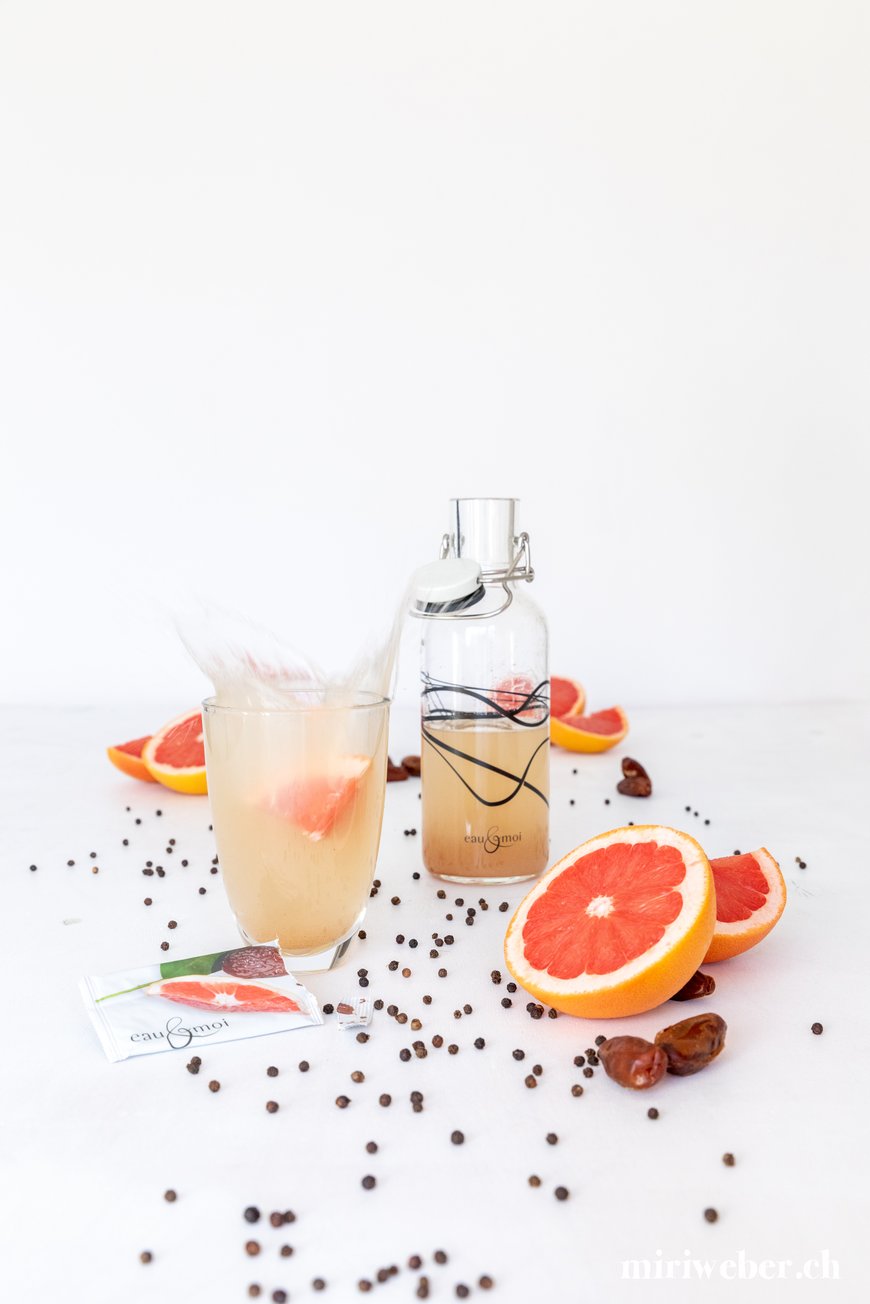 eau & moi, Wasser trinken, Content Creator, Food Fotografie, Fotograf, Flims, Laax, Schweiz, Content Creation, Food Blog