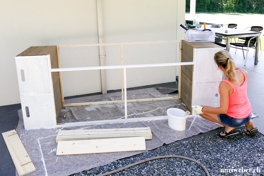 Outdoor Küche, Outdoor Kitchen, selber bauen, DIY, Plan