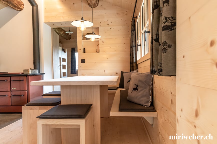 Maiensäss, Hütte zum Mieten, Flims, Laax, Falera, Graubünden, Tegia Alp Uaul