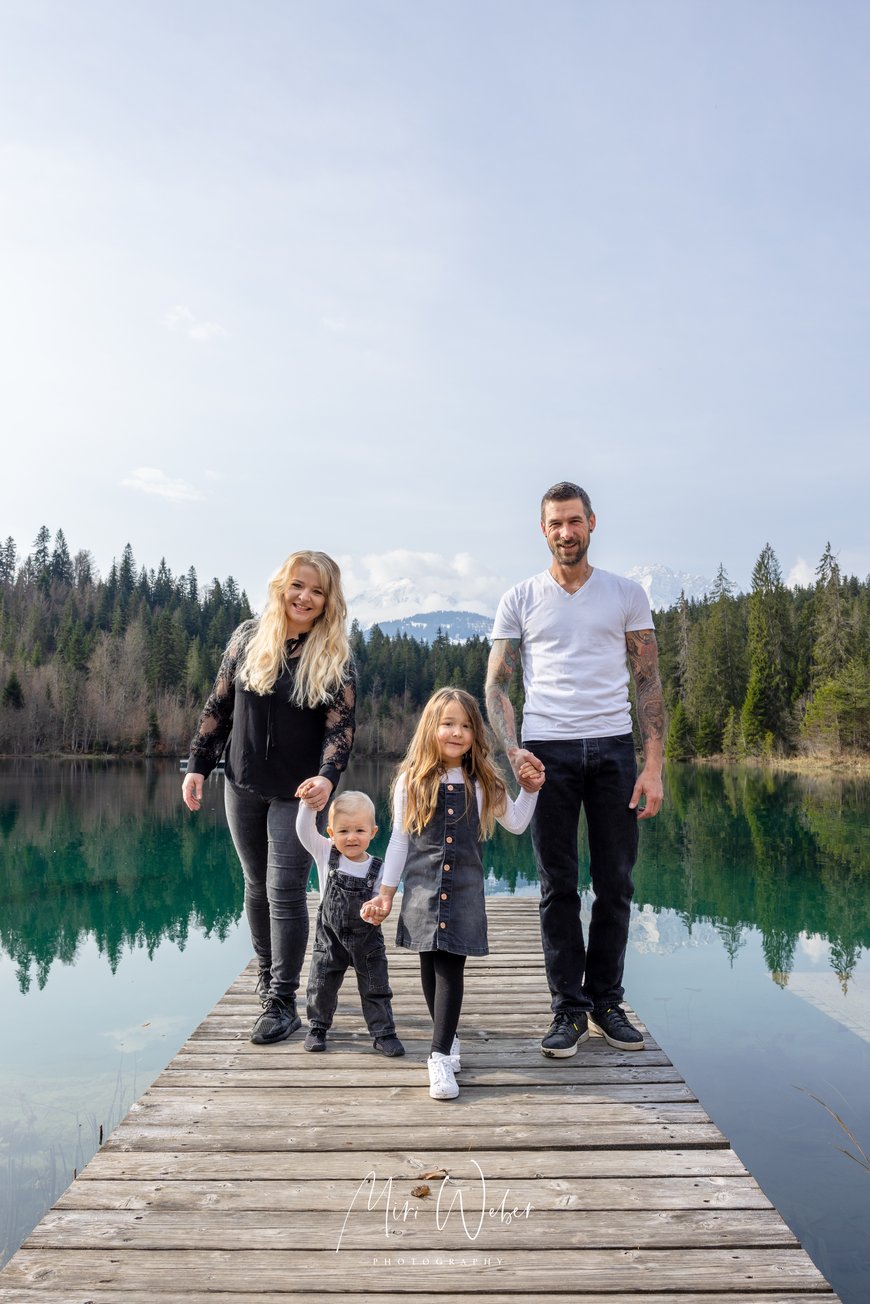 Familien Fotograf, Flims, Laax, Falera, Portrait, Fotografin, Crestasee