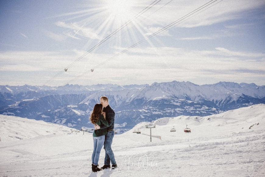 Elopement Hochzeit, heiraten, Hochzeitsfotograf, Schweiz, Flims, Laax, Graubünden, Paarshooting, Fotograf