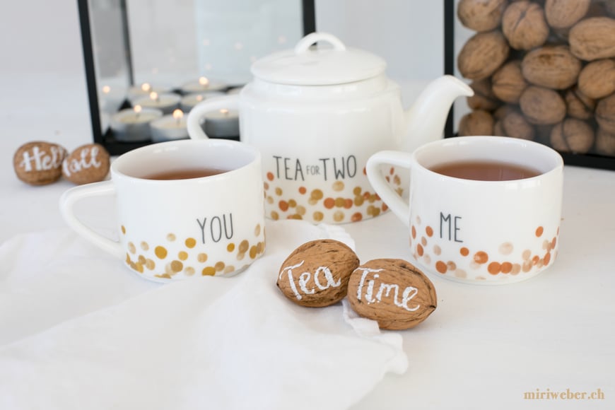 Herbst Lettering, Hello Fall, Autumn, Deko, Idee, Inspiration, Kreativ, Blog, Schweiz, DIY, Tchibo, Kerzenhalter, Kerzenglas, Teeset, Tchibo Accessoires, Tchibo Shop, Content Creator Schweiz