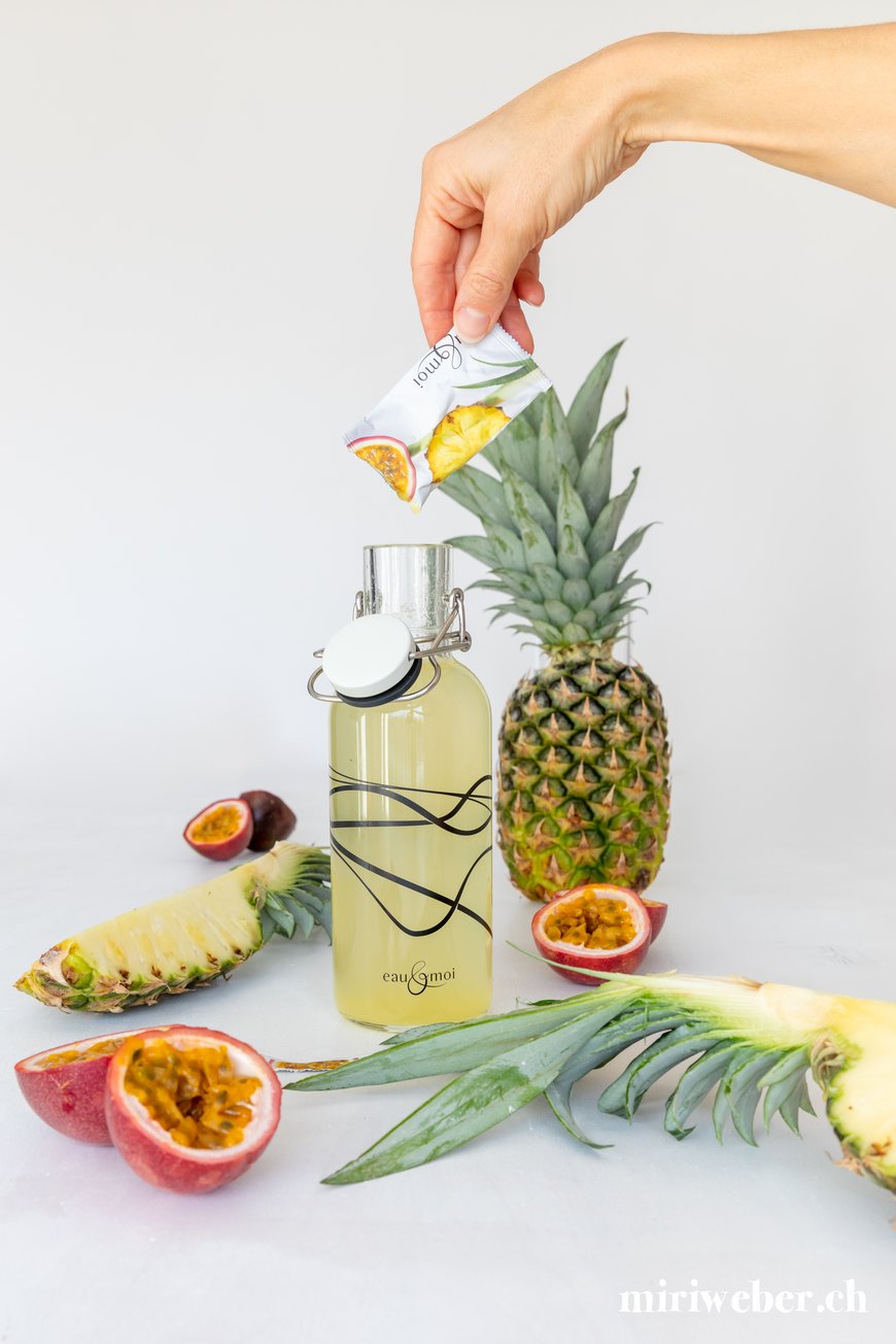 eau & moi, Wasser trinken, Content Creator, Food Fotografie, Fotograf, Flims, Laax, Schweiz, Content Creation, Food Blog