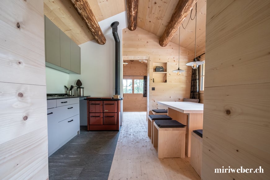 Maiensäss, Hütte zum Mieten, Flims, Laax, Falera, Graubünden, Tegia Alp Uaul