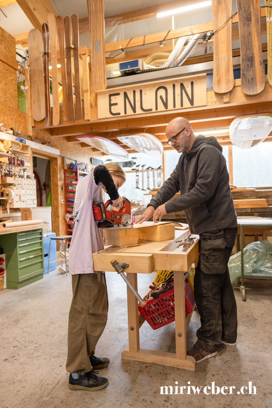 Skateboard selber bauen, Anleitung Skateboard selber Bauen, DIY Skateboard, Surfskateboard selber machen, Enlain, Laax, Skateboard, Baukurs