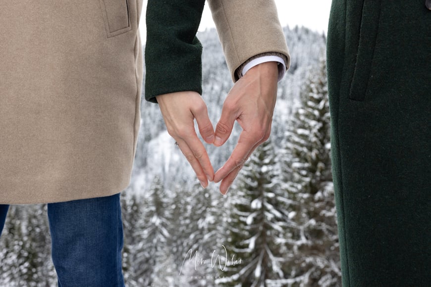 Paarshooting, Fotoshooting, Winter, Flims, Fotograf, Fotografin