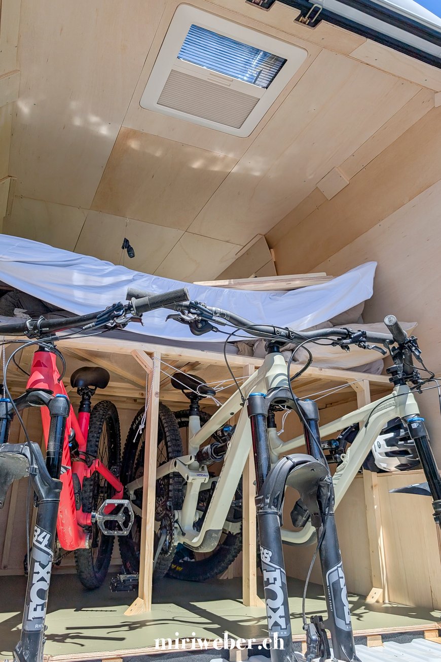 Bike, Van, Bike Garage, Bike Schublade, selber machen, Anleitung
