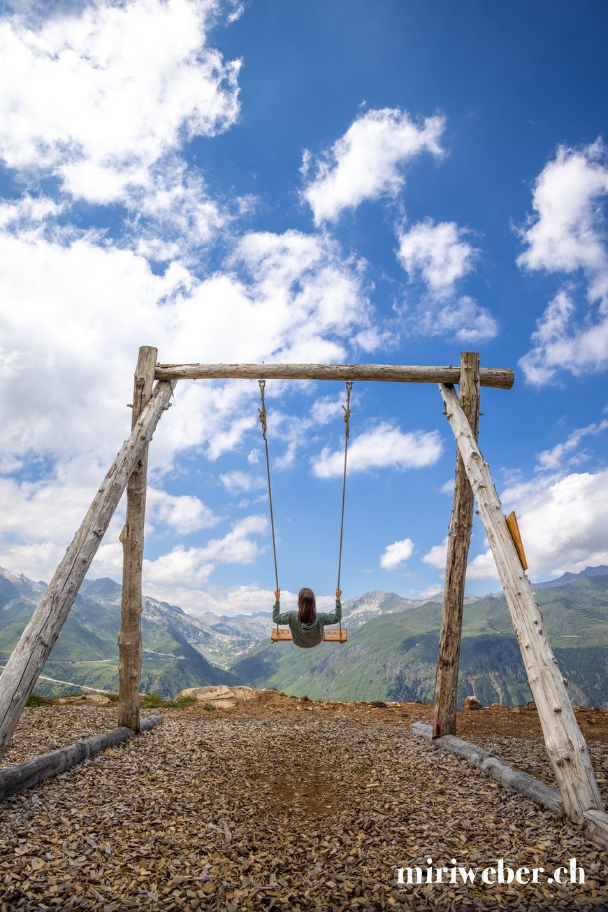 Panorama Schaukel Tessin, Schweiz, Schweizer Familienblog, Sasso della Boggia