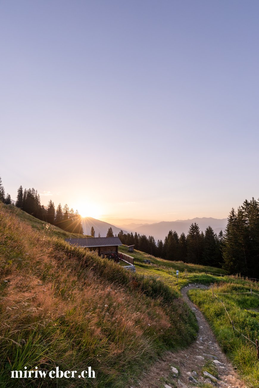 Hütte zum mieten, Flims, Laax, Falera, Tegia Alp Uaul, Fotografin, Content Creator, Graubünden