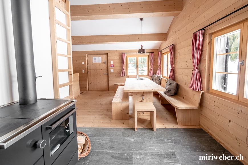 Tegia Alp Plaun, Flims, Laax, Berghütte, Ferienhaus, Maiensäss, Graubünden, Schweiz, Content Creator, Fotografin, Fotograf