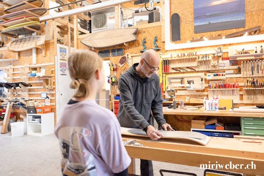 Skateboard selber bauen, Anleitung Skateboard selber Bauen, DIY Skateboard, Surfskateboard selber machen, Enlain, Laax, Skateboard, Baukurs