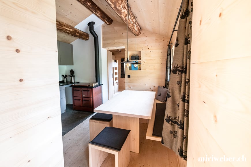 Maiensäss, Hütte zum Mieten, Flims, Laax, Falera, Graubünden, Tegia Alp Uaul