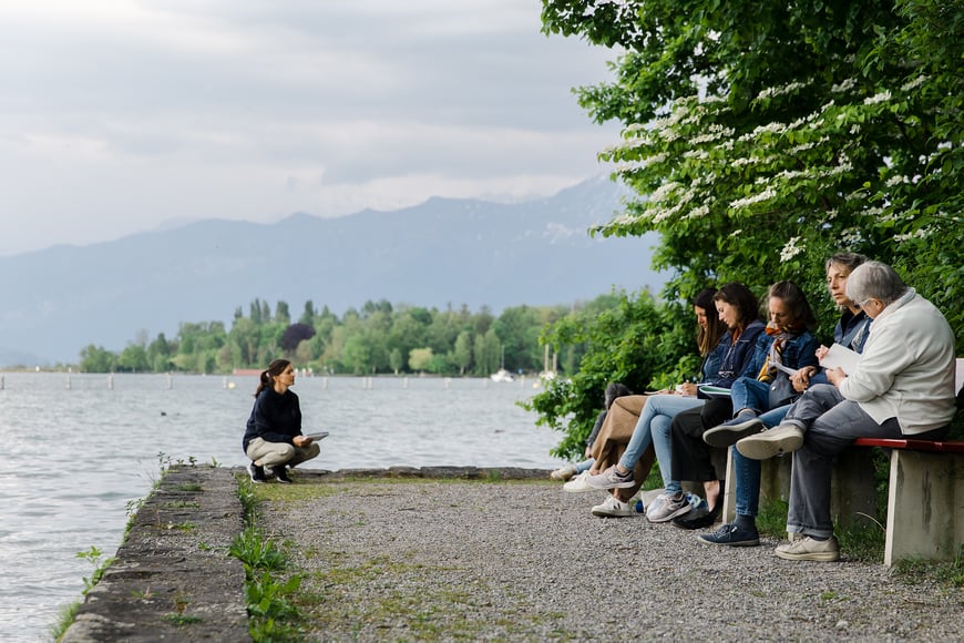 Event, Lesung "Vielleicht kommt es schöner, als du denkst" für den Frauenraum Thun in der Schmitte Gwatt
