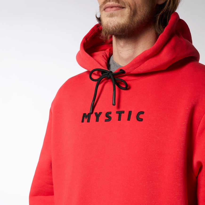 Mystic Icon Hood Sweat Red im SALE