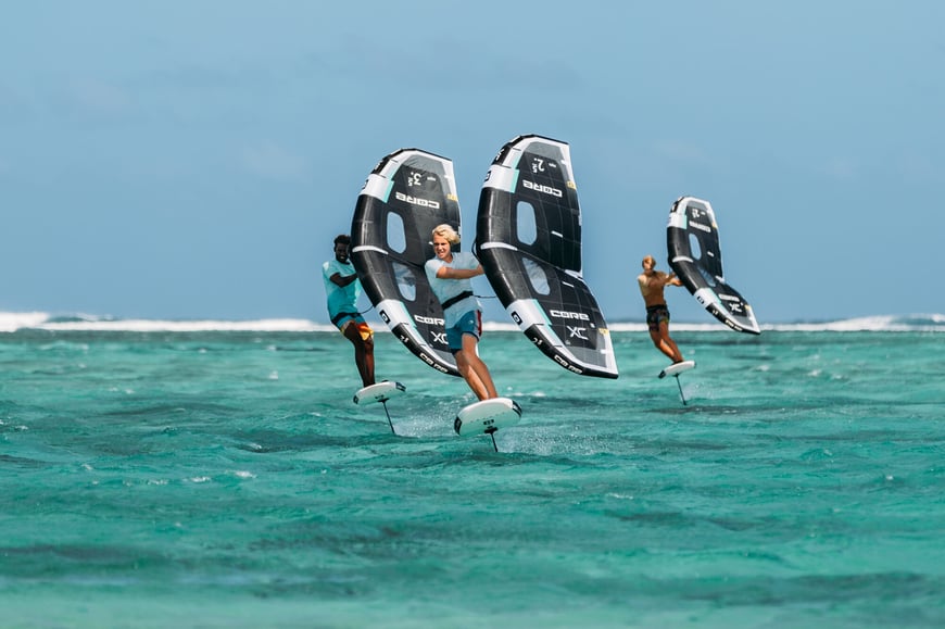 CORE XC Wings im Einsatz. Test Center NRW WindSucht