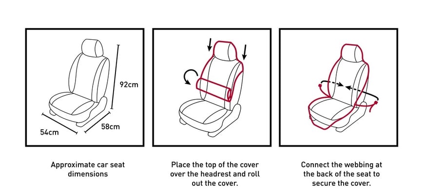 Mystic Car Seat Single Cover bei WindSucht