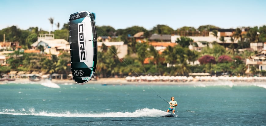 CORE XR 8 in 9m in Action bei WindSucht