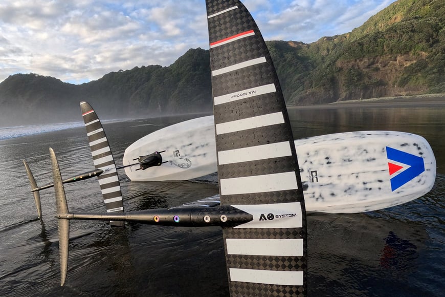 Armstrong MA 1750 Frontwing mit Performance Mast im Wingfoil Shop bei WindSucht