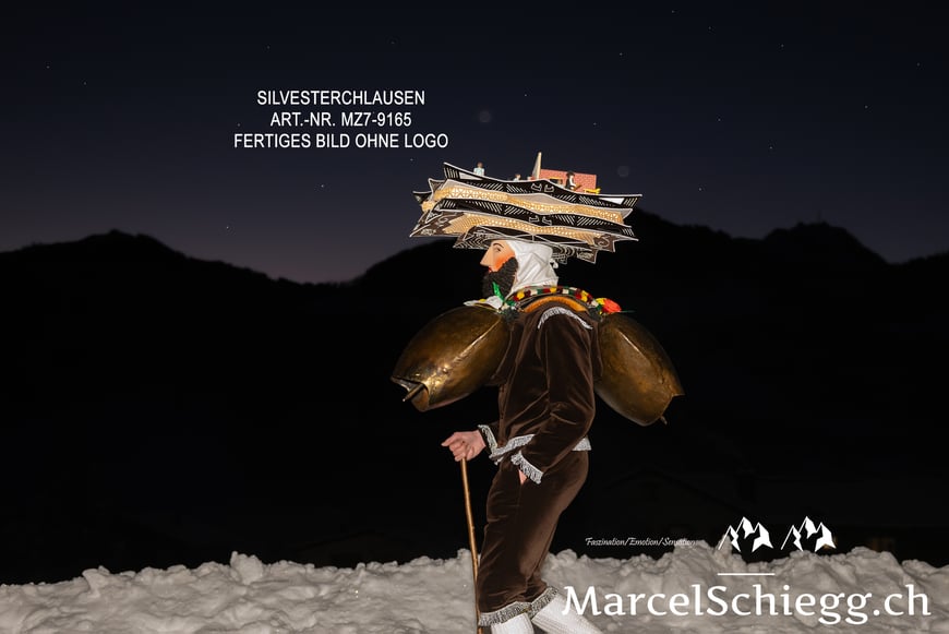 Marcel Schiegg, Fotografie, Silvesterchlausen, Brauchtum, Tradition, Appenzellerland, Urnäsch, Schweiz