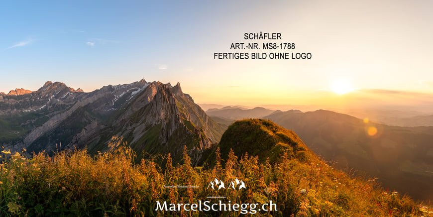 Marcel Schiegg, Fotografie, Schäfler, Berggasthaus Schäfler, Altenalptürm, Säntis, Alpstein, Appenzell, Schweiz
