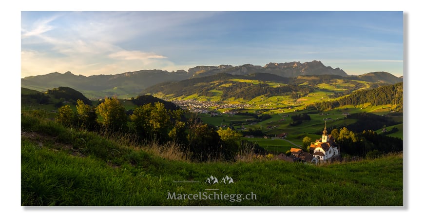 Alpsteinpanorama, Alpstein, Appenzell, Appenzellerland, Marcel Schiegg, Säntis, Hoher Kasten
