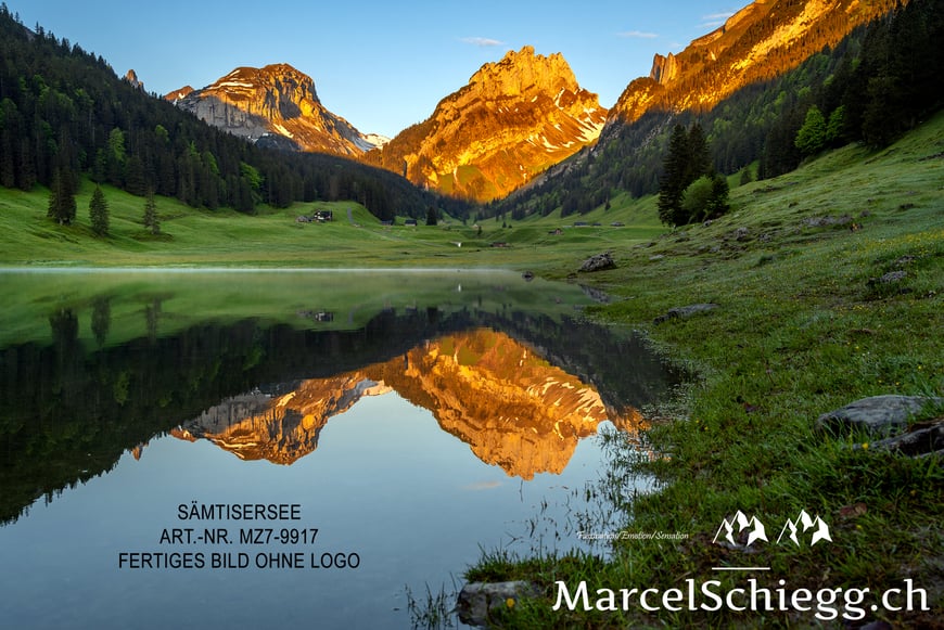 Marcel Schiegg, Fotografie, Sämtisersee, Plattenbödeli, Alpstein, Appenzell, Appenzellerland, Schweiz