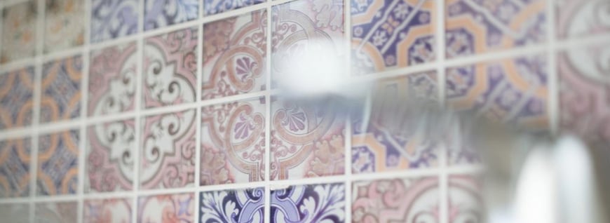 mosaico vetro foglia oro