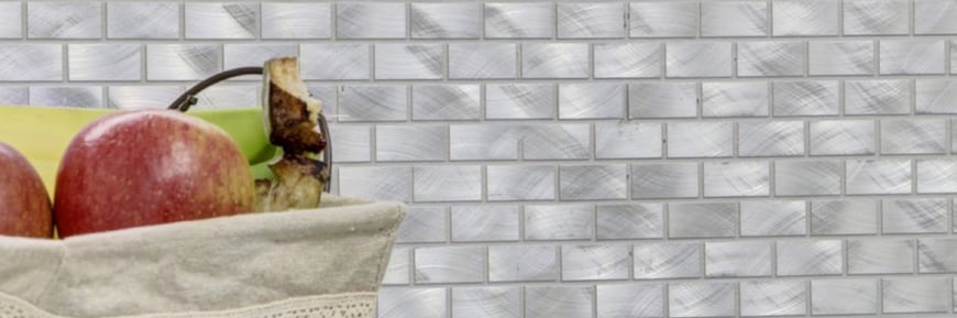 Mosaico in alluminio