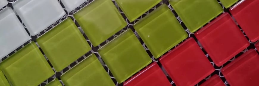 Mosaico in vetro per piscine bagno cucina