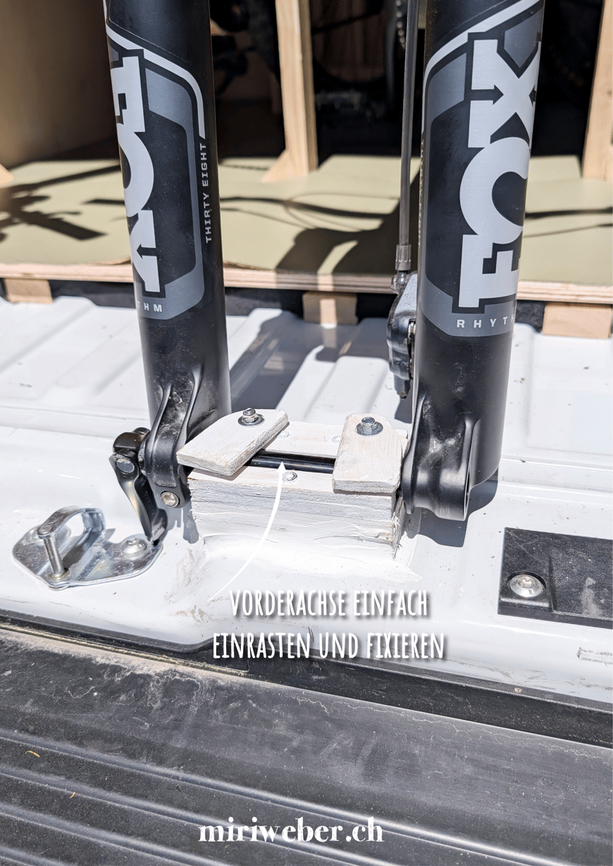 Van Ausbau, Lieferwagen Ausbau, Van, Lieferwagen, Citroen Jumper, drei Personen, Bike, Bike Garage,  epicply Holz, epicply, Schweiz, Familie, einfach, Liste, praktisch, platzoptimiert, Kosten, Zeit