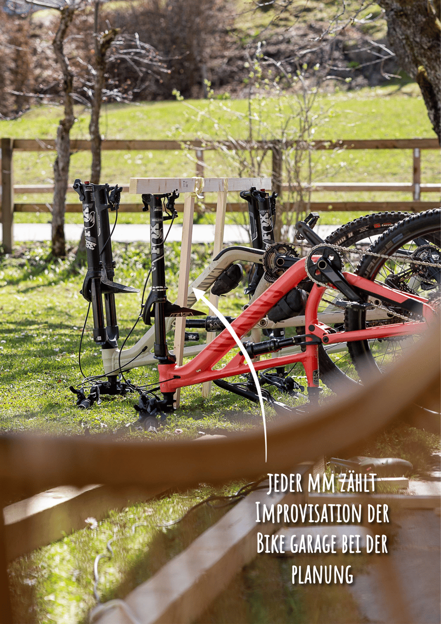 Bike, Bike Garage, Van, Ausbau, selber machen, bauen, einfach