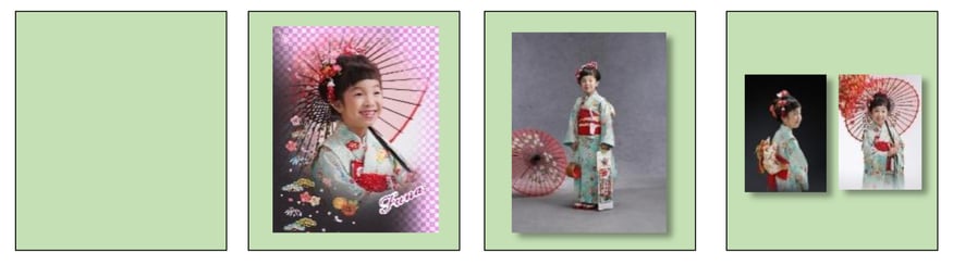 和プラン4　貸衣装無料　着付け無料　ヘアメイク無料　安い料金