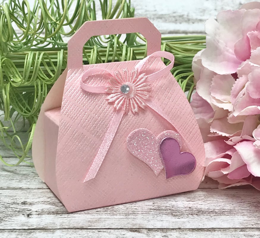 Geschenkschachtel rosa 