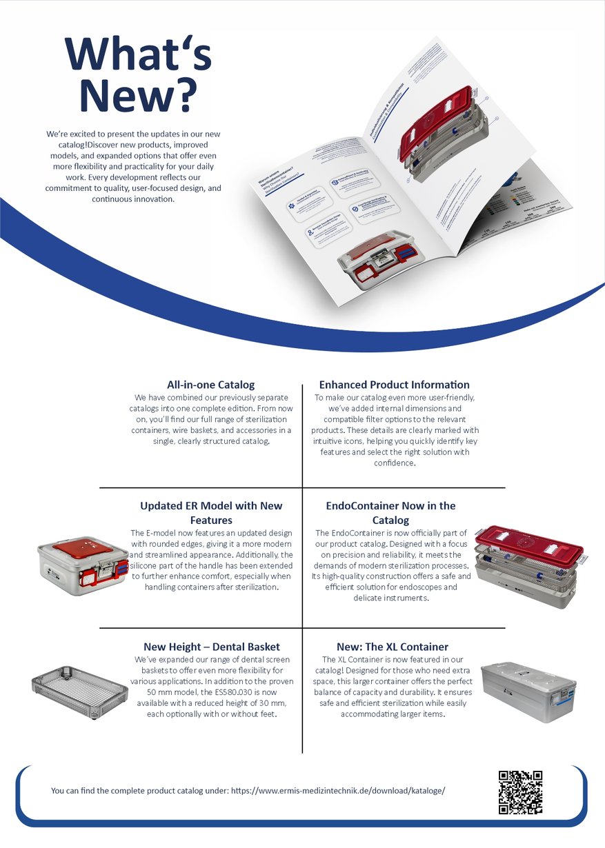 What's new in the latest Ermis product catalog?