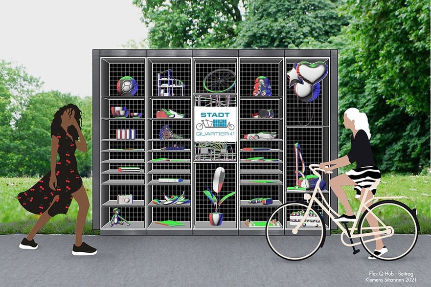 Das Flex Q-Hub Design von Klemens Sitzmann