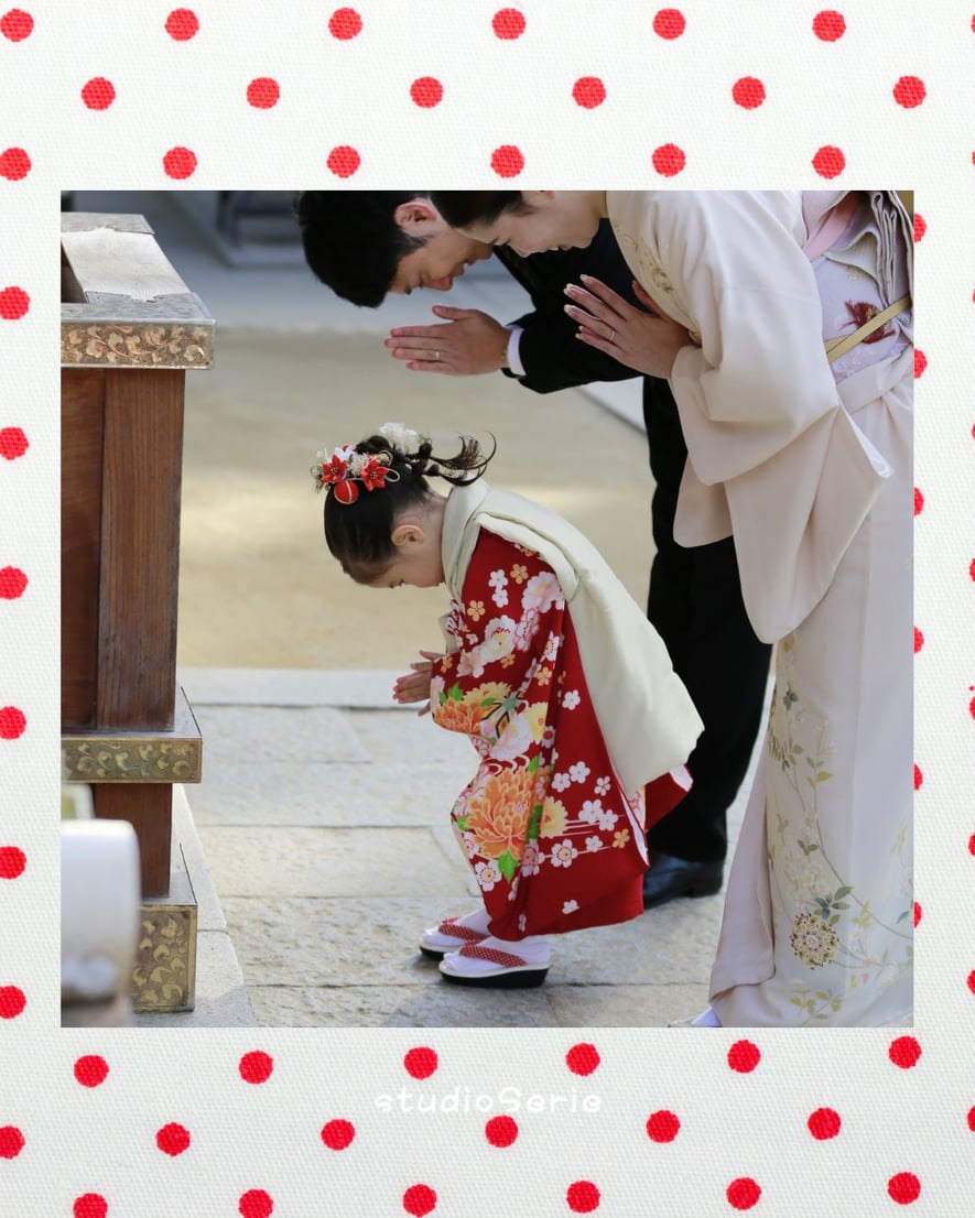 フォトスタジオSERIEの山梨七五三出張撮影ご案内